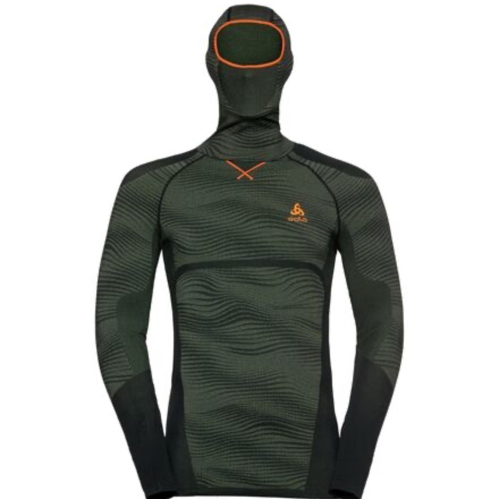 Odlo Performance Blackcomb Baselayer + Facemask - Men's Size M‎